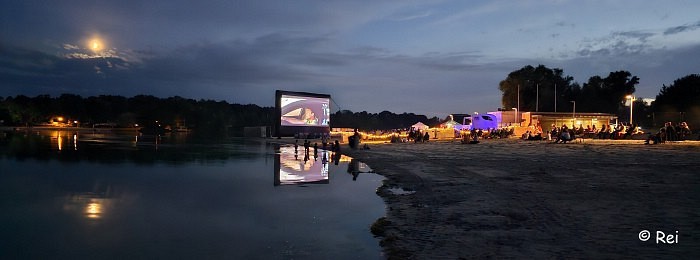 Freiluftkino im Allerpark