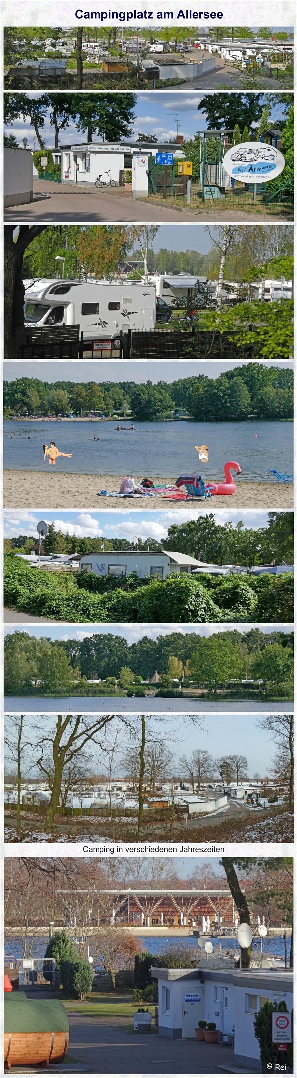 Camping am Allersee in Wolfsburg