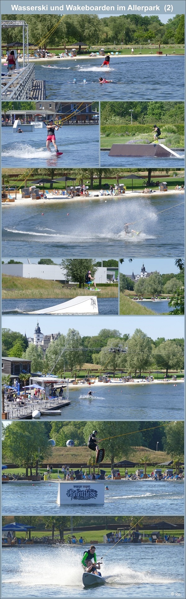 Wasserski und Wakeboarden im Allerpark - S2