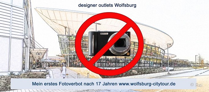 Fotoverbot designer outlets Wolfsburg