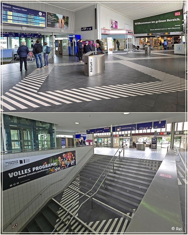 Edding 3000 Kunststation im Hauptbahnhof