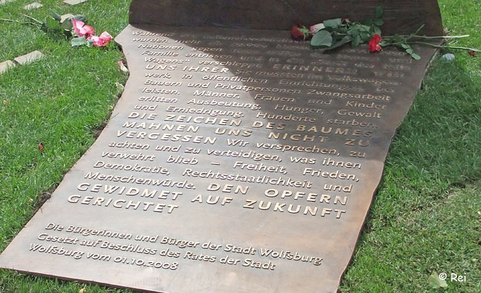 Mahnmal-Inschrift Sara-Frenkel-Platz
