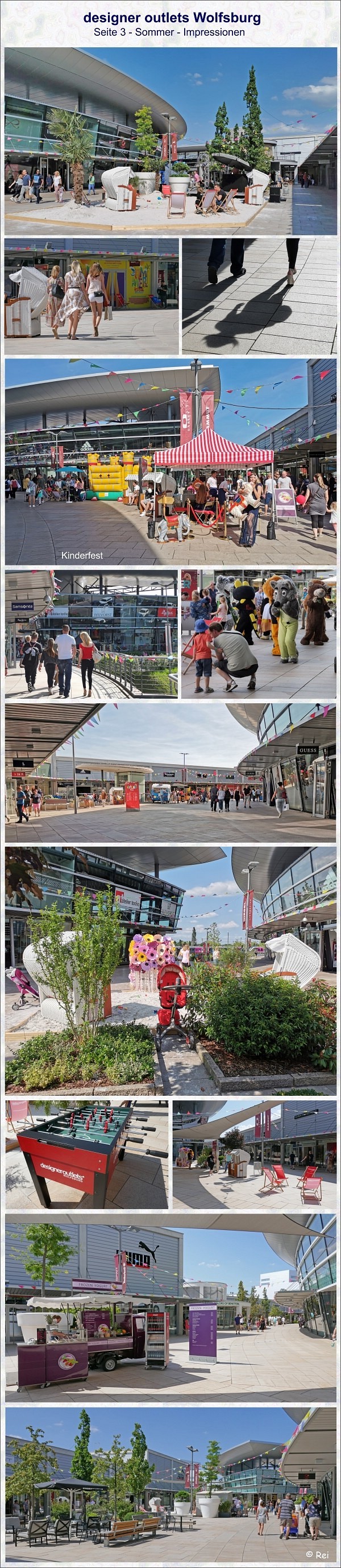 designer outlets Wolfsburg-Sommer-Impressionen