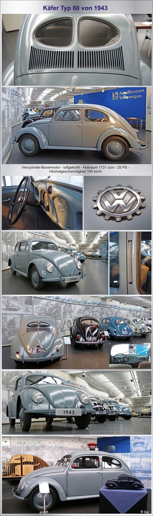 VW Käfer Typ 60 von 1943