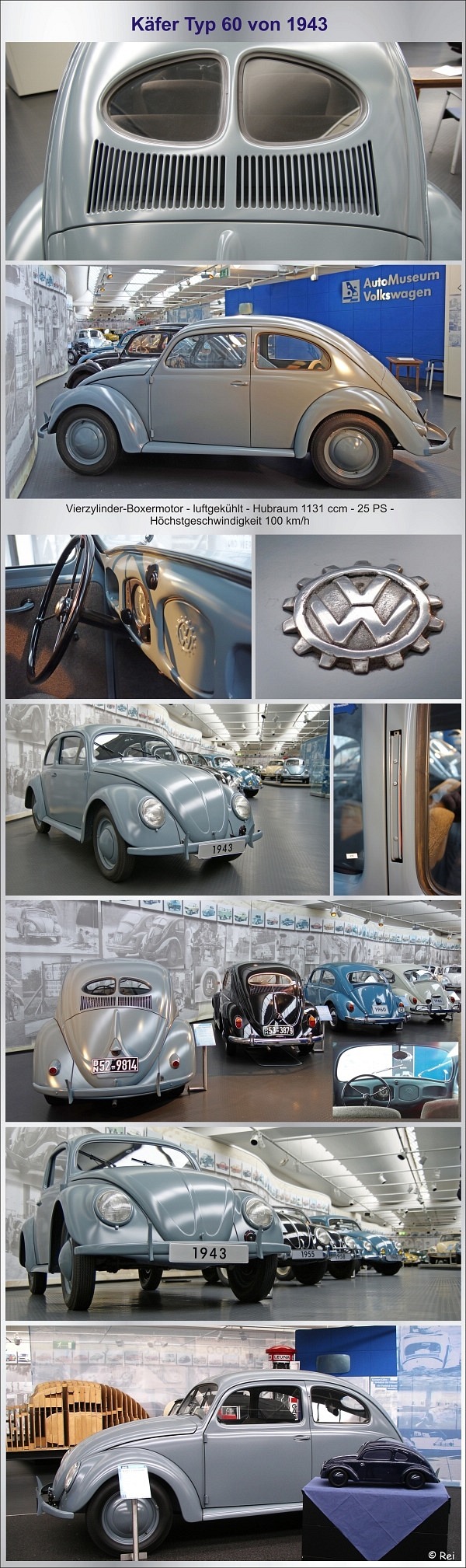 VW Kfer Typ 60 von 1943