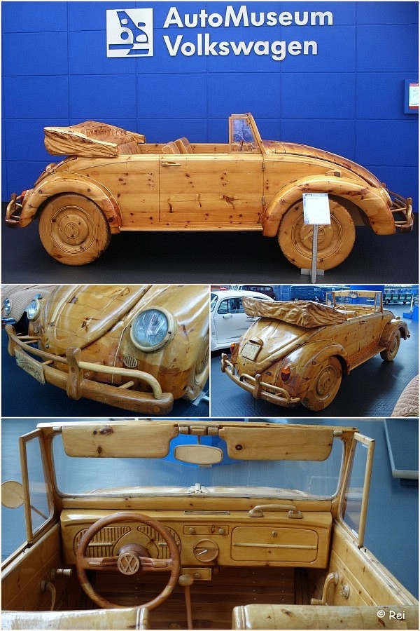 VW Käfer aus Holz von 1999