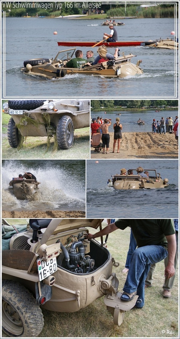 VW Schwimmwagen im Allersee