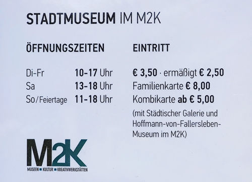 Stadtmuseum Wolfsburg Eintrittspreise