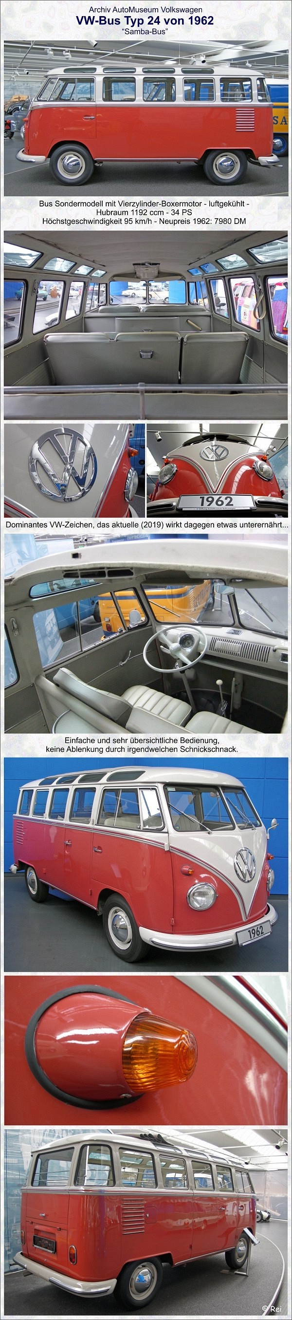 VW-Bus Typ 24 Samba von 1962