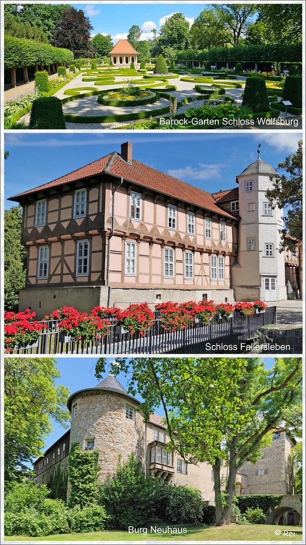 Schlsser und Burg in Wolfsburg