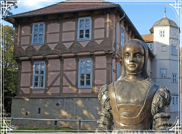Schloss Fallersleben mit Herzogin Clara