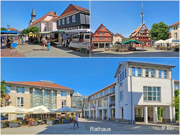 Gifhorn Zentrum zur Marktzeit