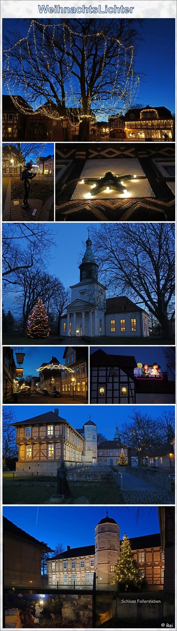 WeihnachtsLichter in Fallersleben 2017